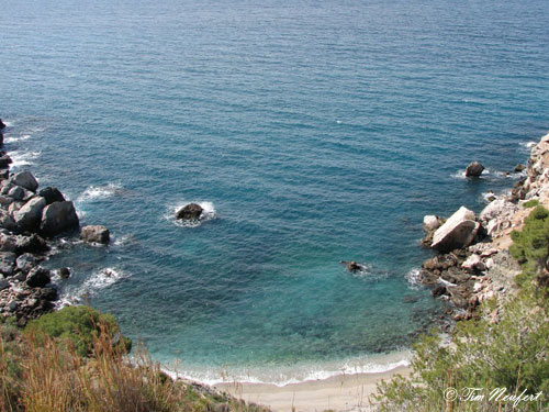 K&uuml;ste, 10km entfernt (in Torrox Sandstr&auml;nde)