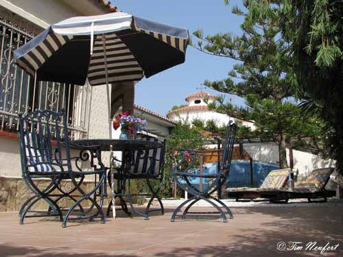 Sitzgruppe im Garten