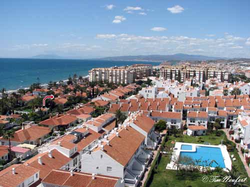 Distanz Strandhaus - Gemeinschaftspool ca. 50 Meter