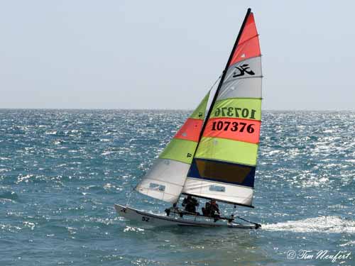 Selbst im Winter ist das Meer einladend!