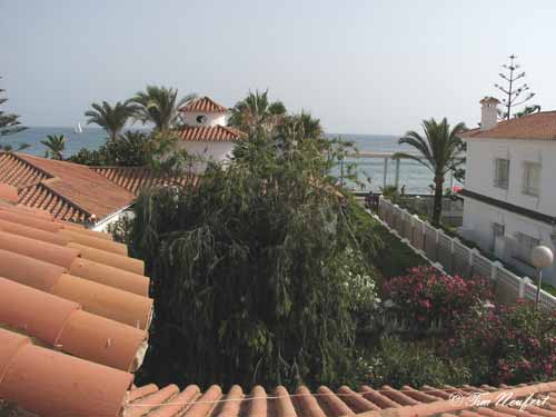 Distanz vom Haus zum Meer - 15 Meter