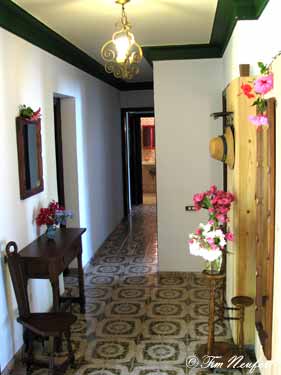 Flur zu den Schlafzimmern